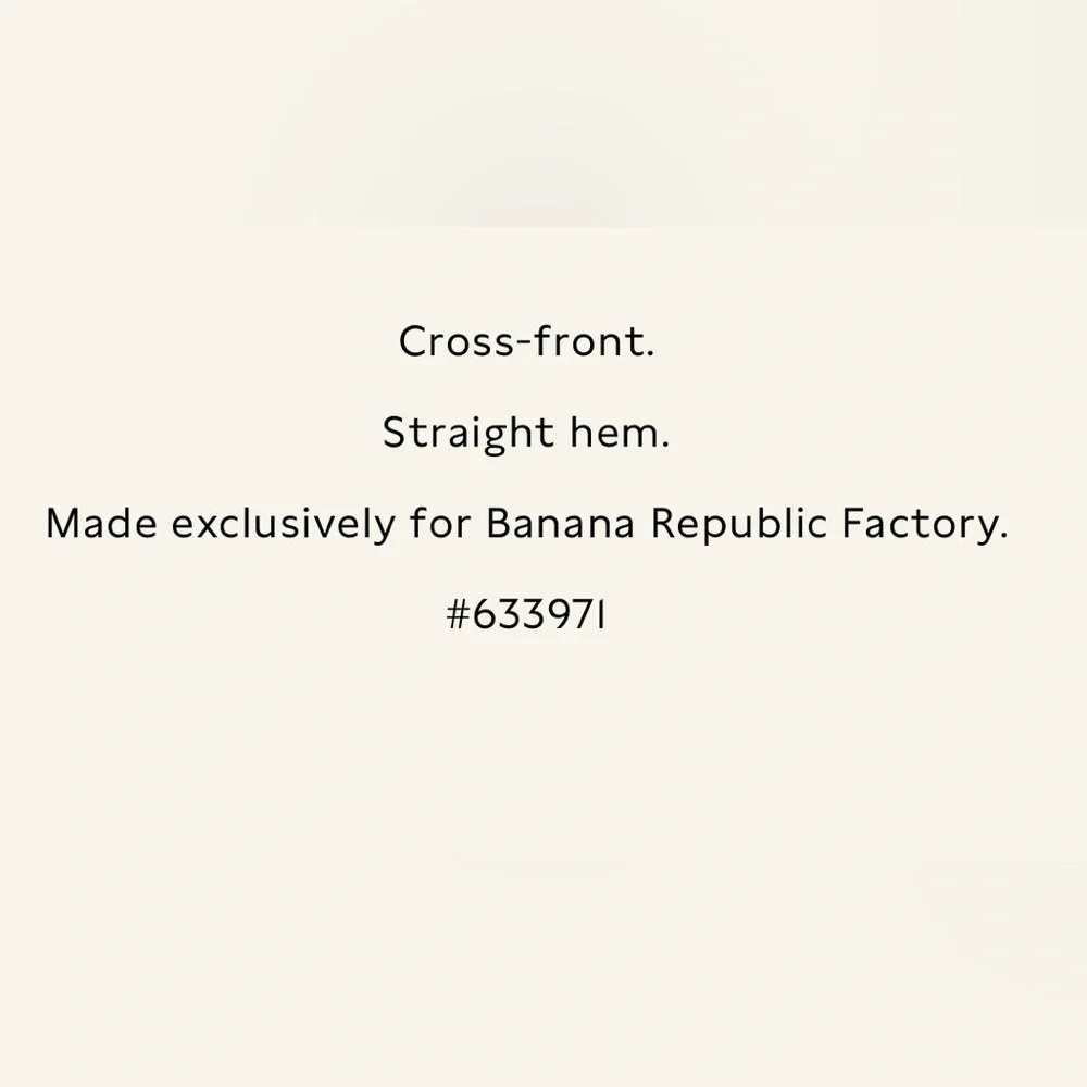 Banana Republic Ribbed Cross-Front Tank - Picture 8 of 10